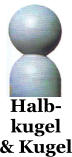 Halb- kugel & Kugel